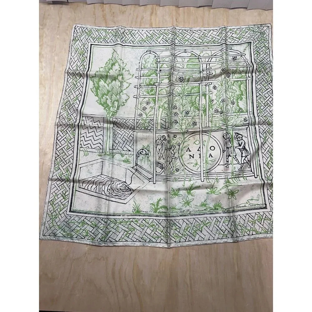 Hermes scarf vintage‎ Hypnerotomachia Poliphili  F.  Colonna Francesco